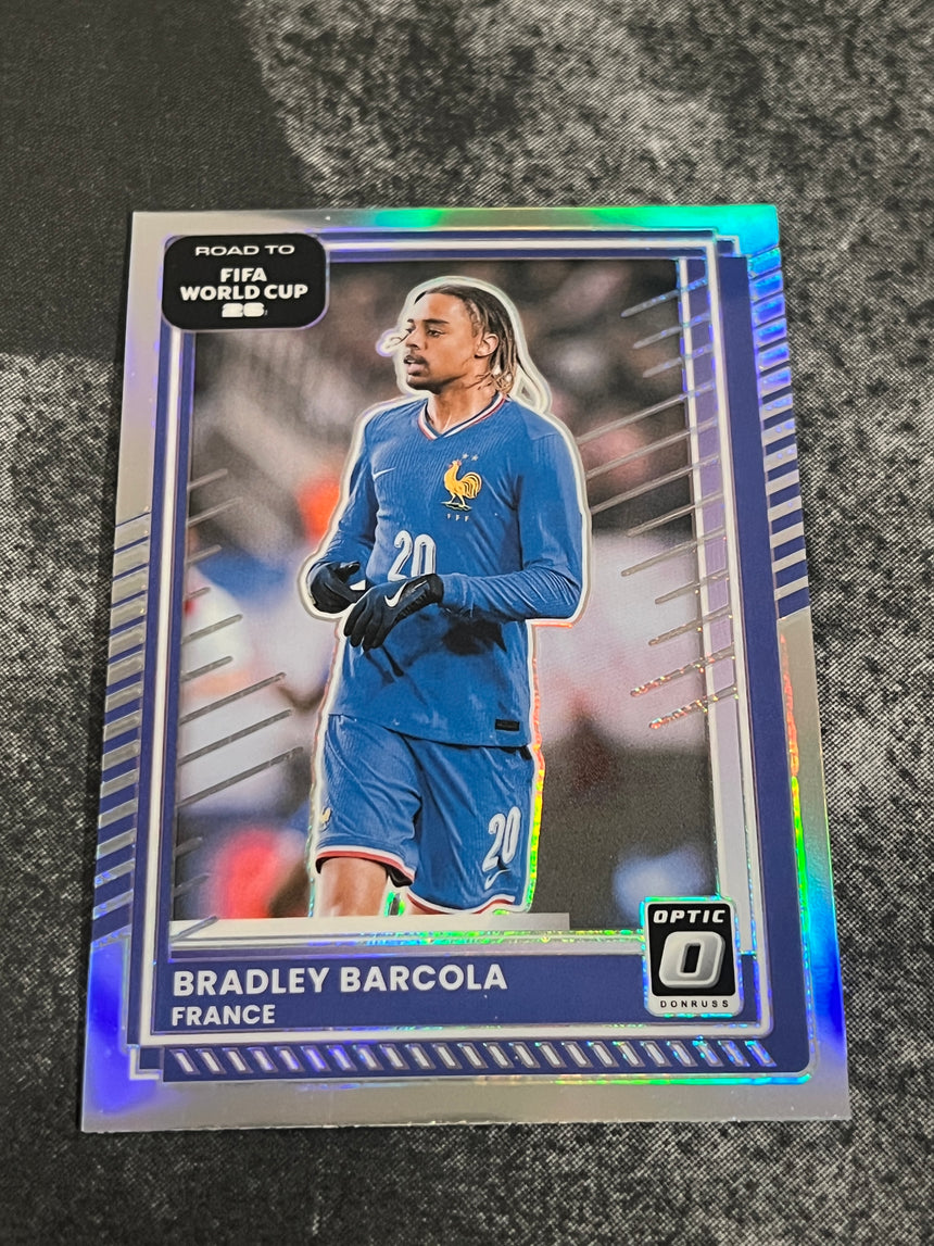 2025-26 Road to FIFA World Cup 26 OPTIC Prizm Bradley Barcola France