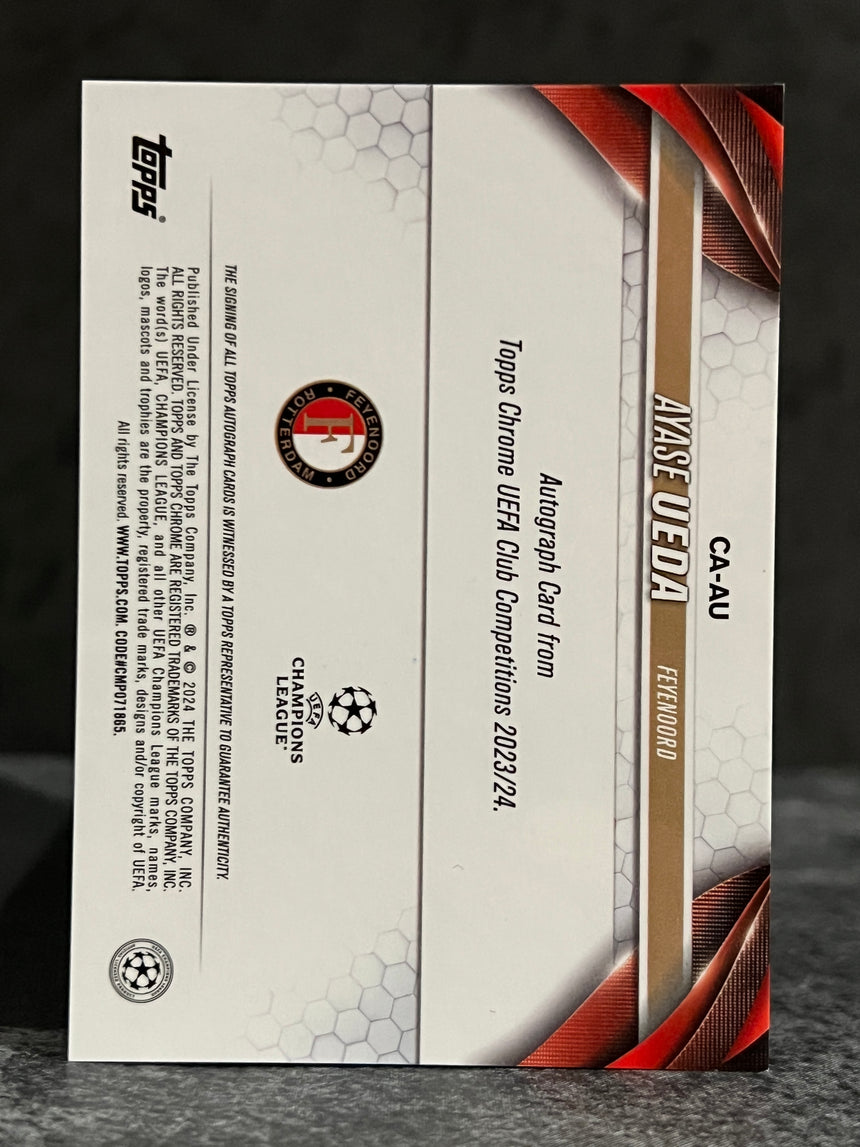 2023-24-topps-chrome-ucc-auto-ayase-ueda-feyenoord-additional-one
