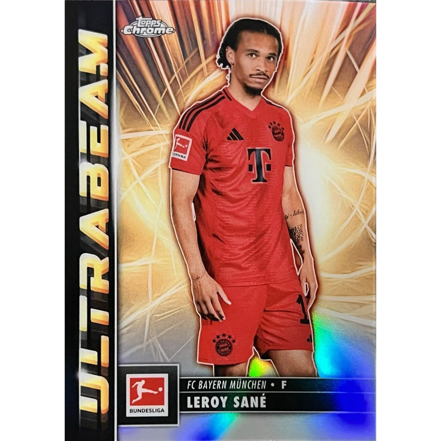 2024-25-topps-chrome-bundesliga-ultrabeam-leroy-sane-bayern-munich-front