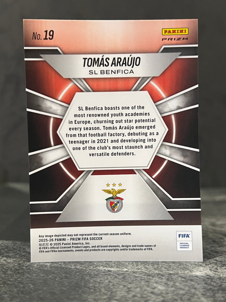 2025-26-panini-prizm-fifa-soccer-center-stage-silver-mosaic-prizm-tomas-araujo-sl-benfica-additional-one
