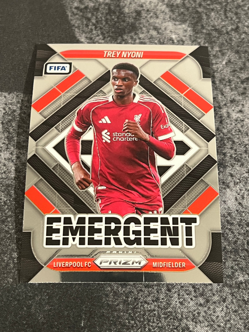 2025-26-panini-prizm-fifa-soccer-emergent-trey-nyoni-liverpool-fc-additional-one
