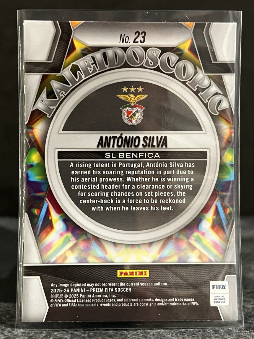 2025-26-panini-prizm-fifa-soccer-kaleidoscopic-antonio-silva-sl-benfica-additional-one