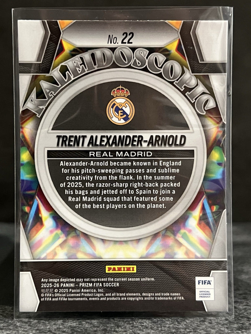 2025-26-panini-prizm-fifa-soccer-kaleidoscopic-trent-alexander-arnold-real-madrid-additional-one