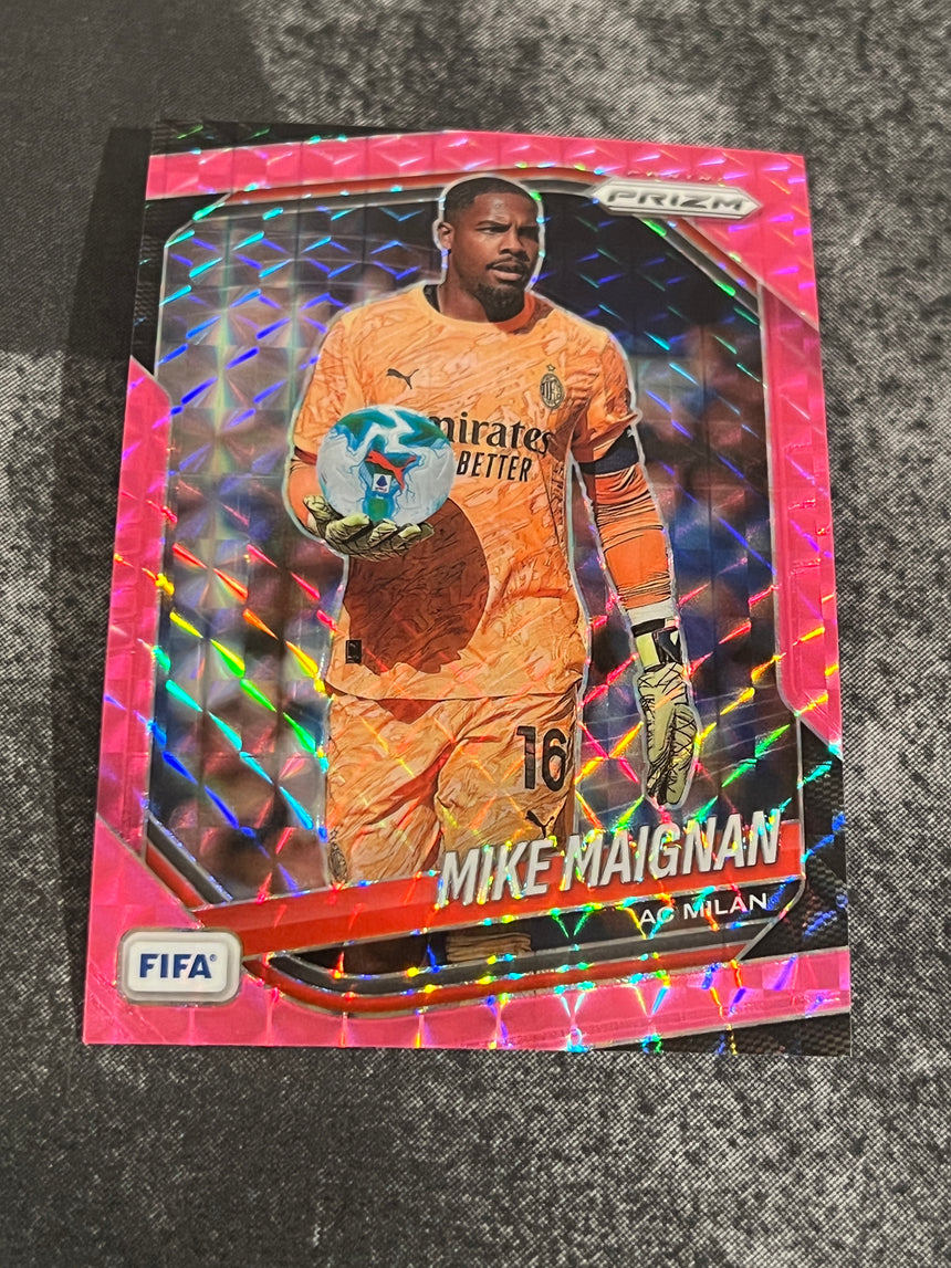 2025-26-panini-prizm-fifa-soccer-pink-mosaic-prizm-mike-maignan-ac-milan-additional-one