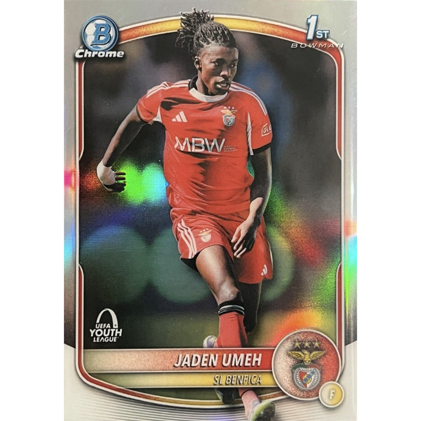 2025-26-topps-chrome-ucc-1st-bowman-jaden-umeh-sl-benfica-front