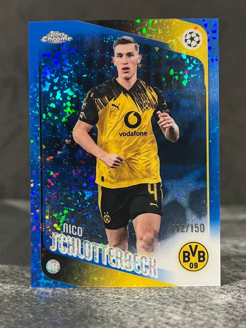 2025-26-topps-chrome-ucc-blue-mini-diamond-nico-schlotterbeck-150-borussia-dortmund-back