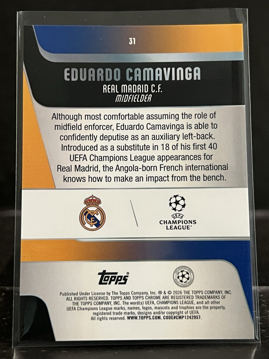 2025-26-topps-chrome-ucc-gold-mini-diamonds-eduardo-camavinga-275-real-madrid-additional-one