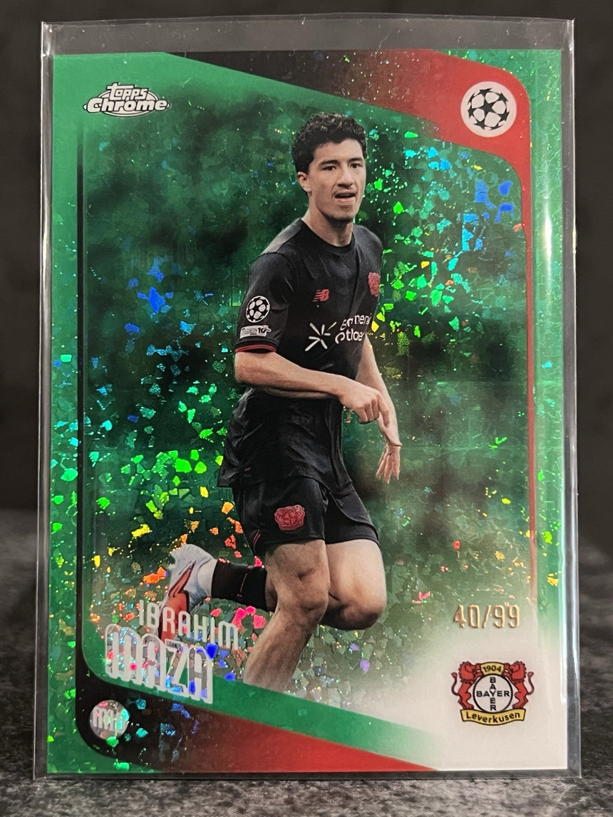 2025-26-topps-chrome-ucc-green-mini-diamond-99-ibrahim-maza-bayer-leverkusen-back