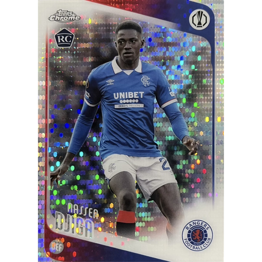 2025-26-topps-chrome-ucc-rookie-pulsar-nasser-djiga-rangers-f-c-front