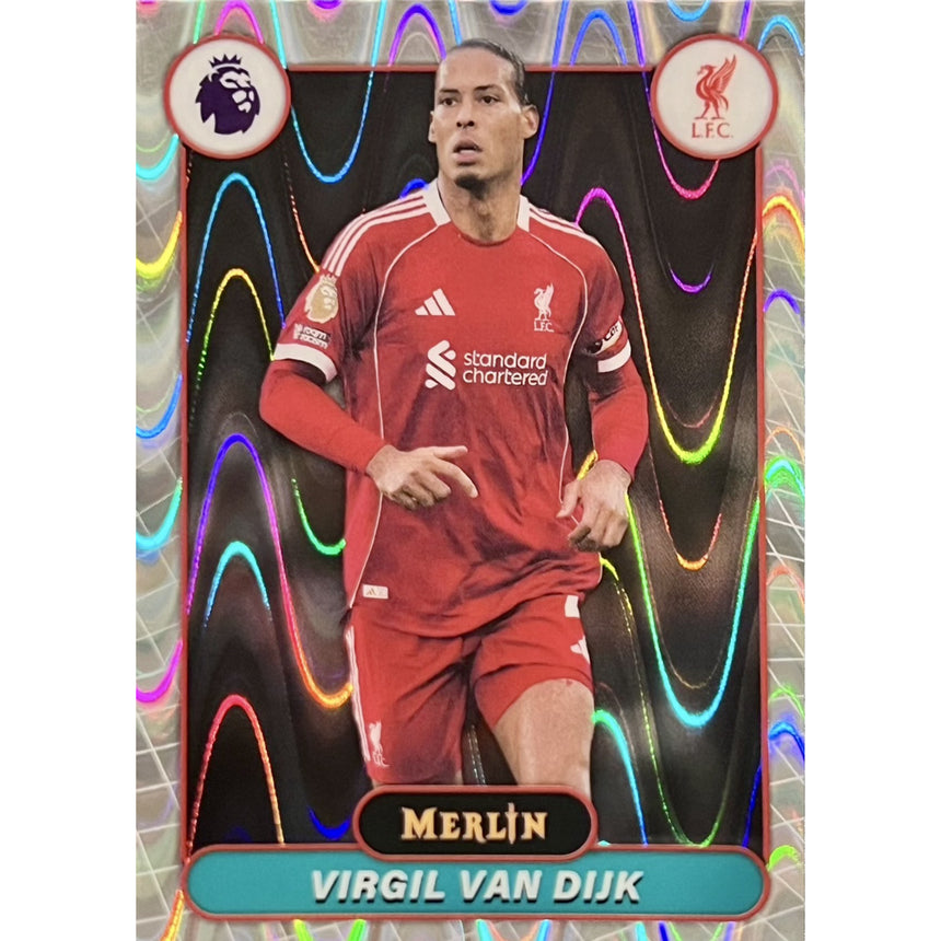 2026-topps-merlin-premier-league-raywave-virgil-van-dijk-liverpool-fc-front