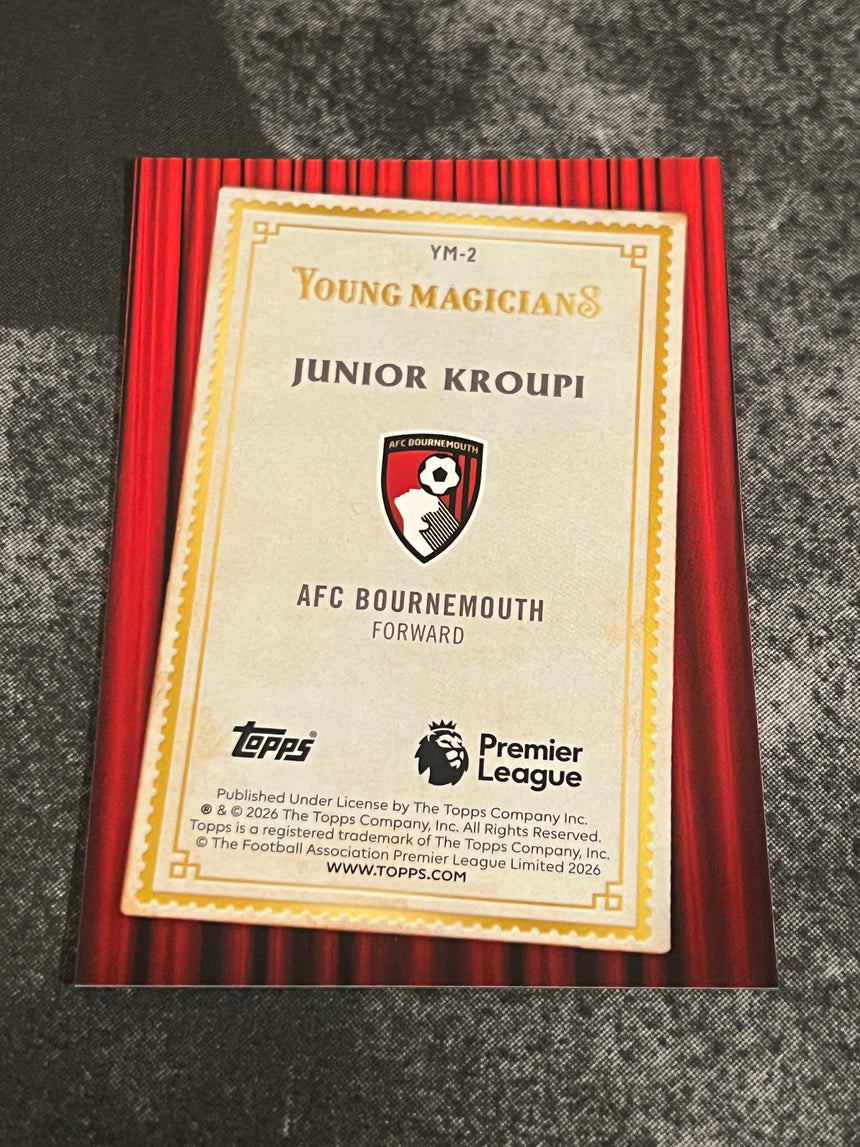 2026-topps-merlin-premier-league-young-magicians-junior-kroupi-afc-bournemouth-additional-one