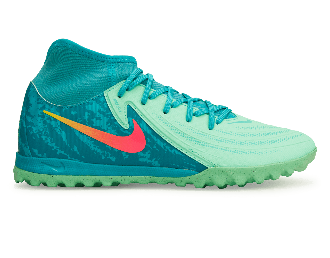 Nike Men's Phantom Luna II Academy LV8 TF Green Glow/Black