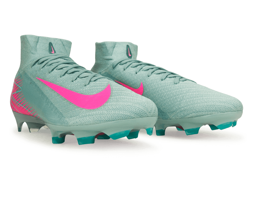 Nike Men's Zoom Mercurial Superfly 10 Elite FG Ocean Cube/Pink Blast Together