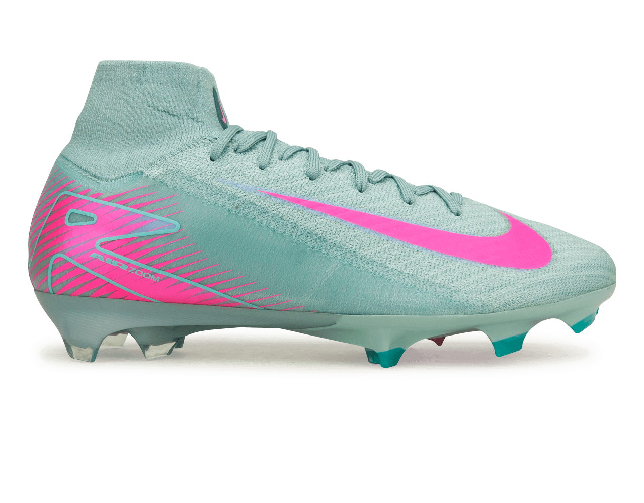 Nike Men's Zoom Mercurial Superfly 10 Elite FG Ocean Cube/Pink Blast