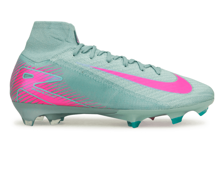 Nike Men's Zoom Mercurial Superfly 10 Elite FG Ocean Cube/Pink Blast