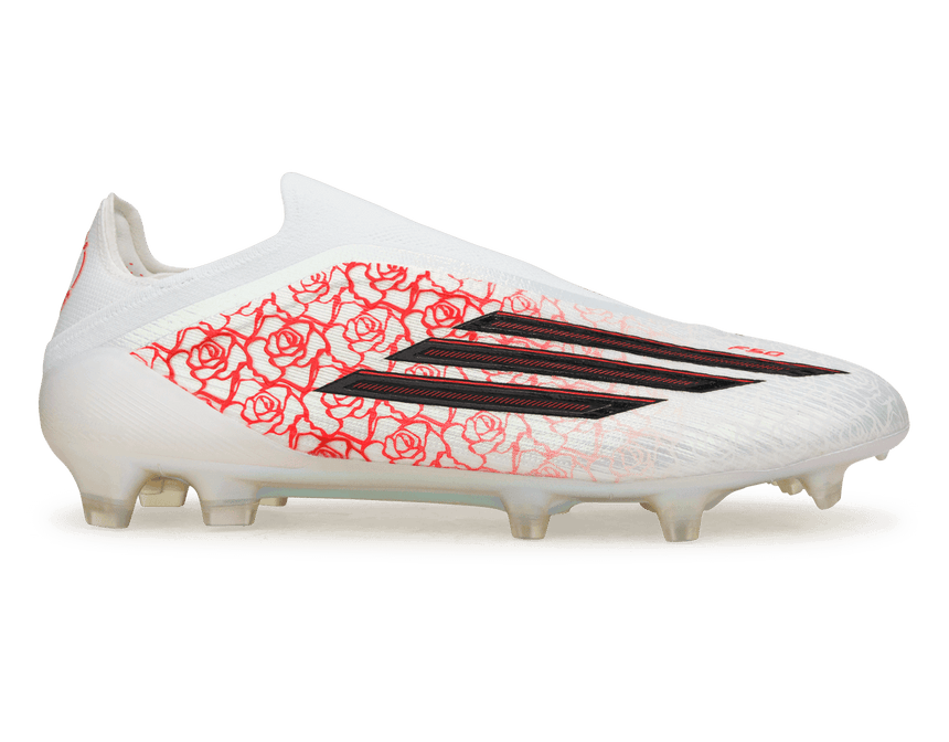 adiads Men's F50 Elite 'Lamine Yamal' Laceless FG White/Black/Red