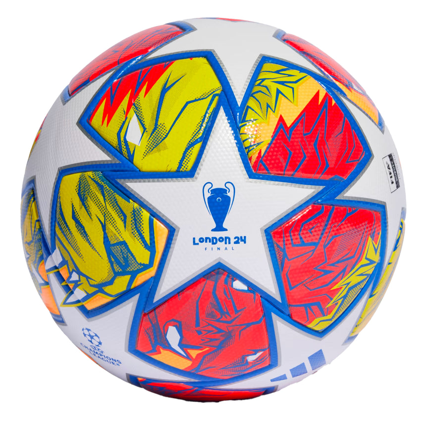 adidas 2024 Champions League London Final Ball White/Multi Color Back