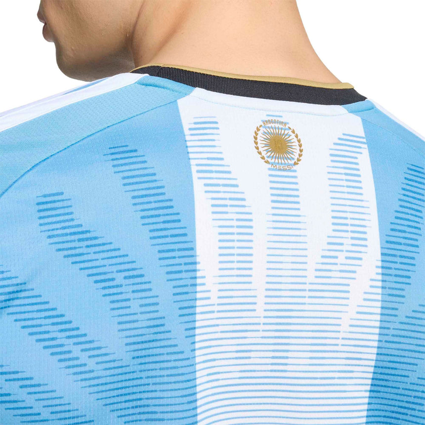 adidas Argentina Men's 2026 Jersey White/Blue Neck
