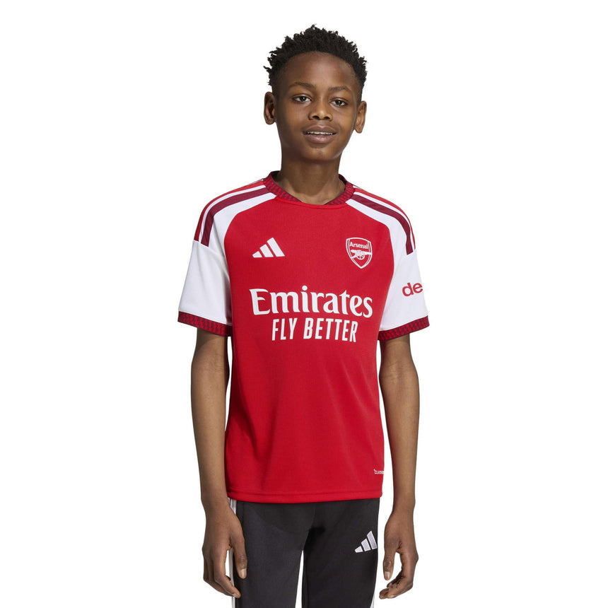 adidas Arsenal FC Kids Home Stadium 2026/27 Jersey Red Model