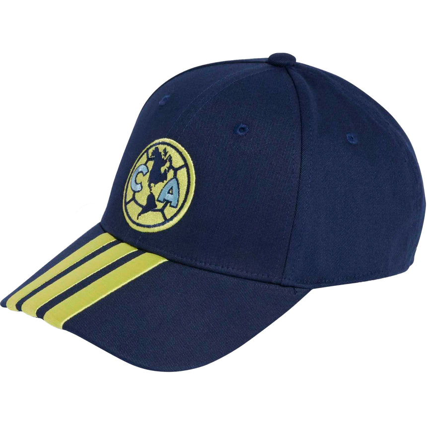 adidas Club America Baseball Cap Blue/Yellow Front