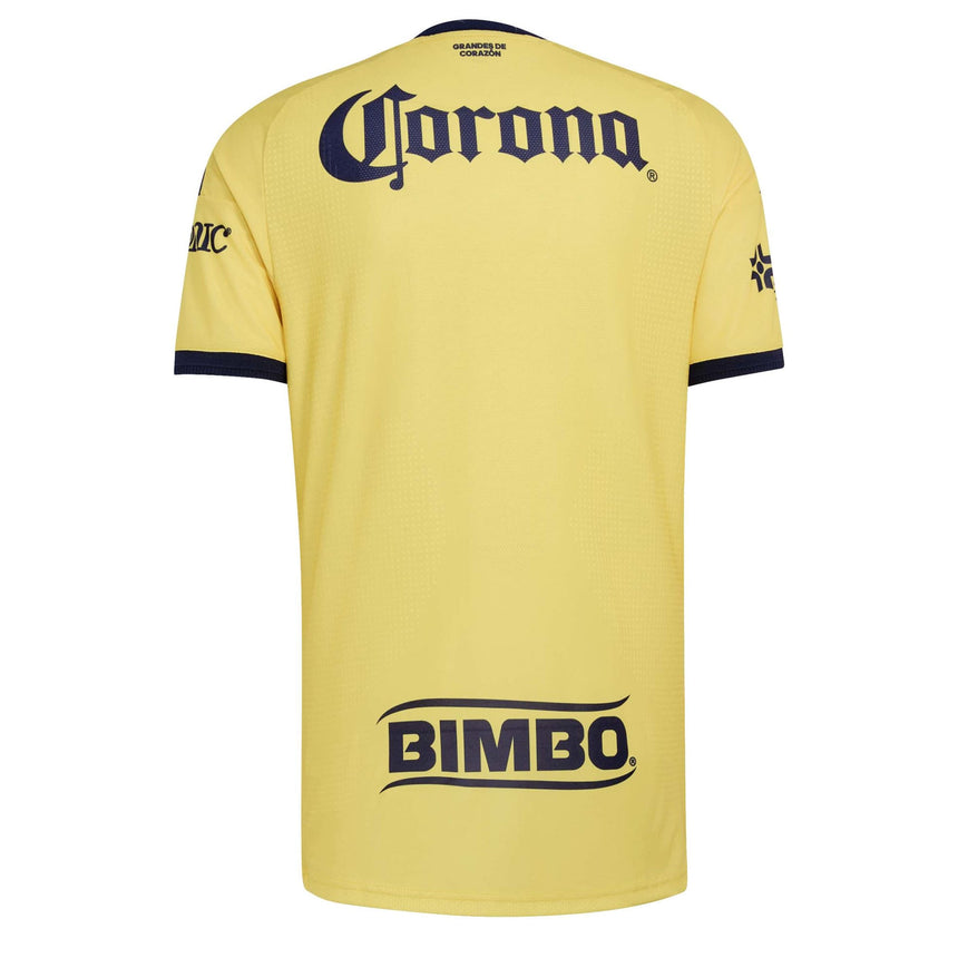 adidas Club America Men's Home Climacool+ 2026/27 Jersey Yellow Back