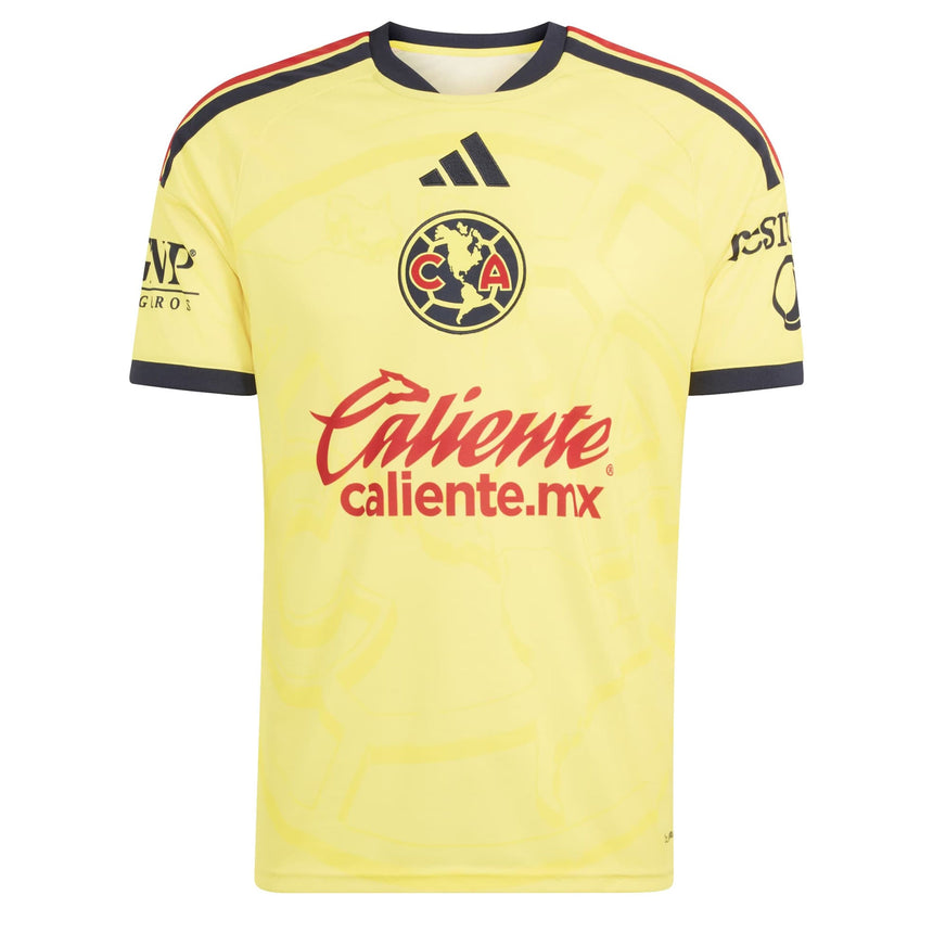 adidas Club America Men's Home Stadium 2026/27 Jersey Yellow Front