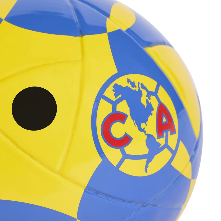 adidas Club America Home Mini Ball Yellow/Blue/Red Crest