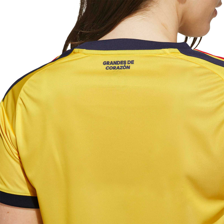 adidas Club America Women's Home Cropped 2026/27 Jersey Yellow Neck