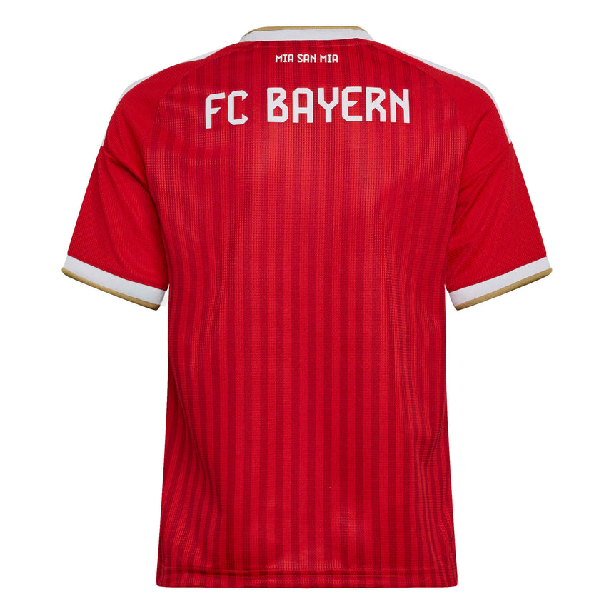 adidas FC Bayern Munich Kids Home Stadium 2026/27 Jersey Red Back