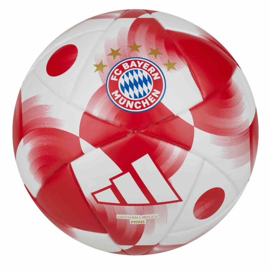 adidas FC Bayern Munich Mini Ball White/Red Front
