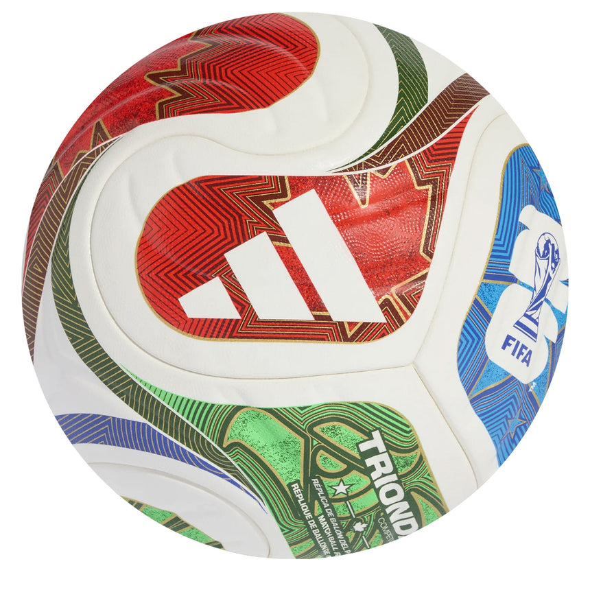adidas FIFA 2026 World Cup Trionda Competition Ball Red/Green/Blue Front