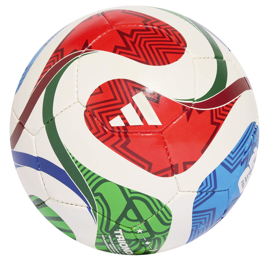 adidas FIFA 2026 World Cup Trionda Futsal Ball Red/Green/Blue Back