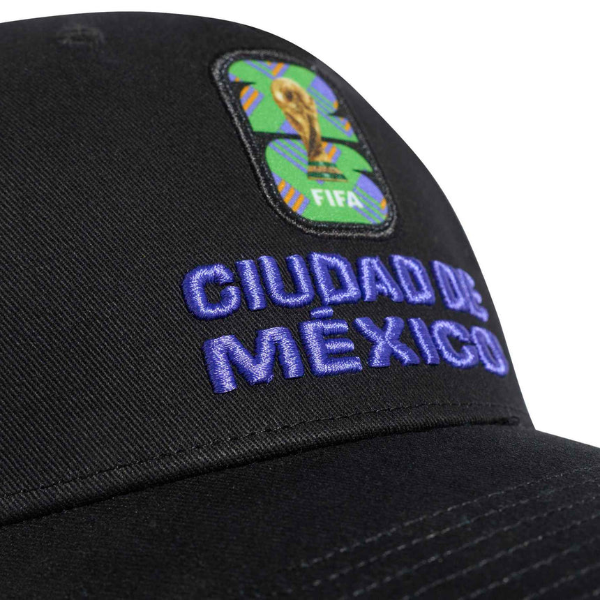 adidas FIFA World Cup 2026 Host City Mexico City Cap Black Crest