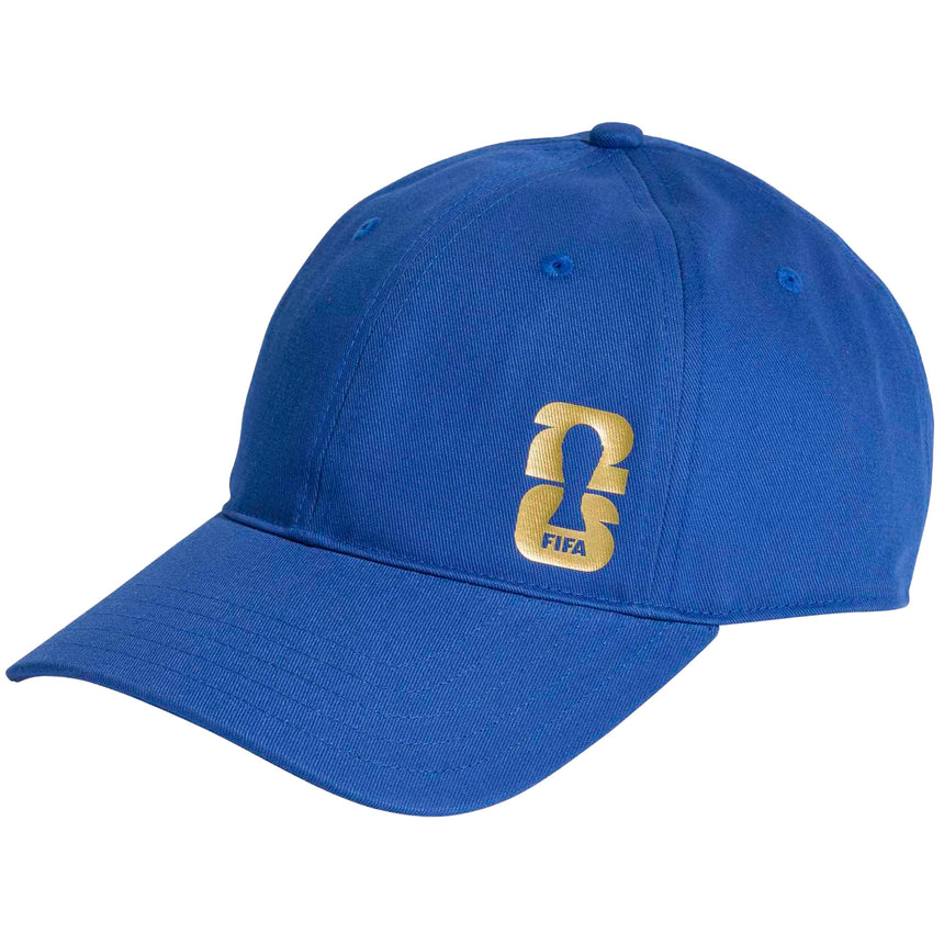 adidas FIFA World Cup 2026 Official Emblem Cap Royal Blue Front