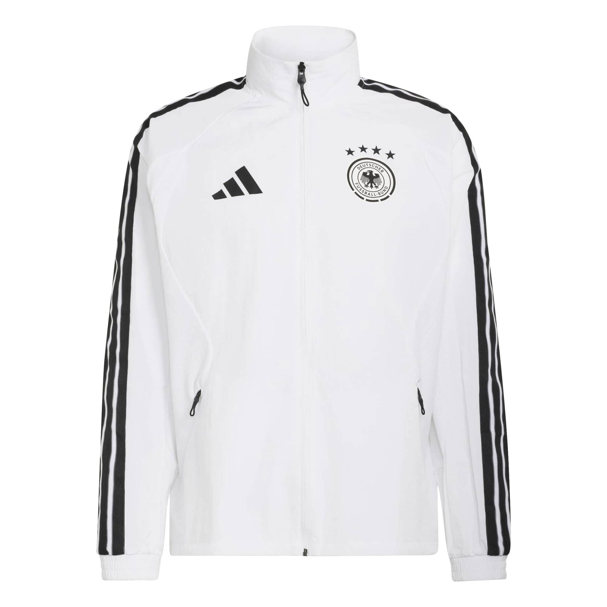 adidas Germany Men's Home Anthem 2026 Jacket White/Black – Azteca