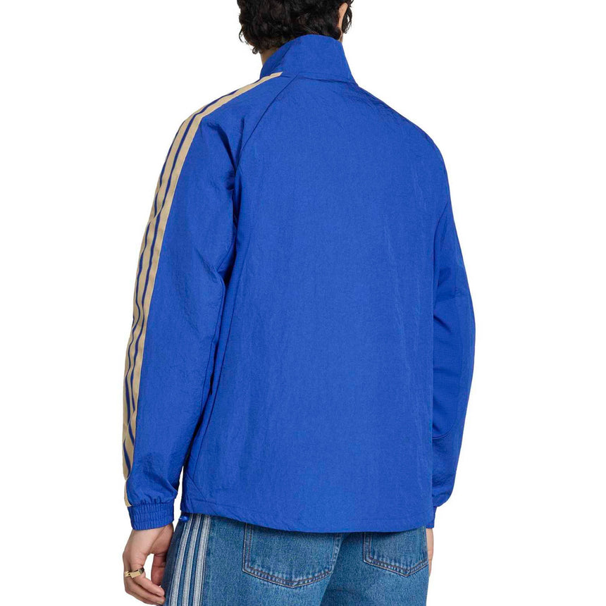 adidas Italy Men's Home Anthem Jacket Blue Back