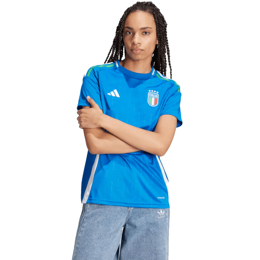 adidas Italy Women's Home 2024/25 Jersey Blue Model