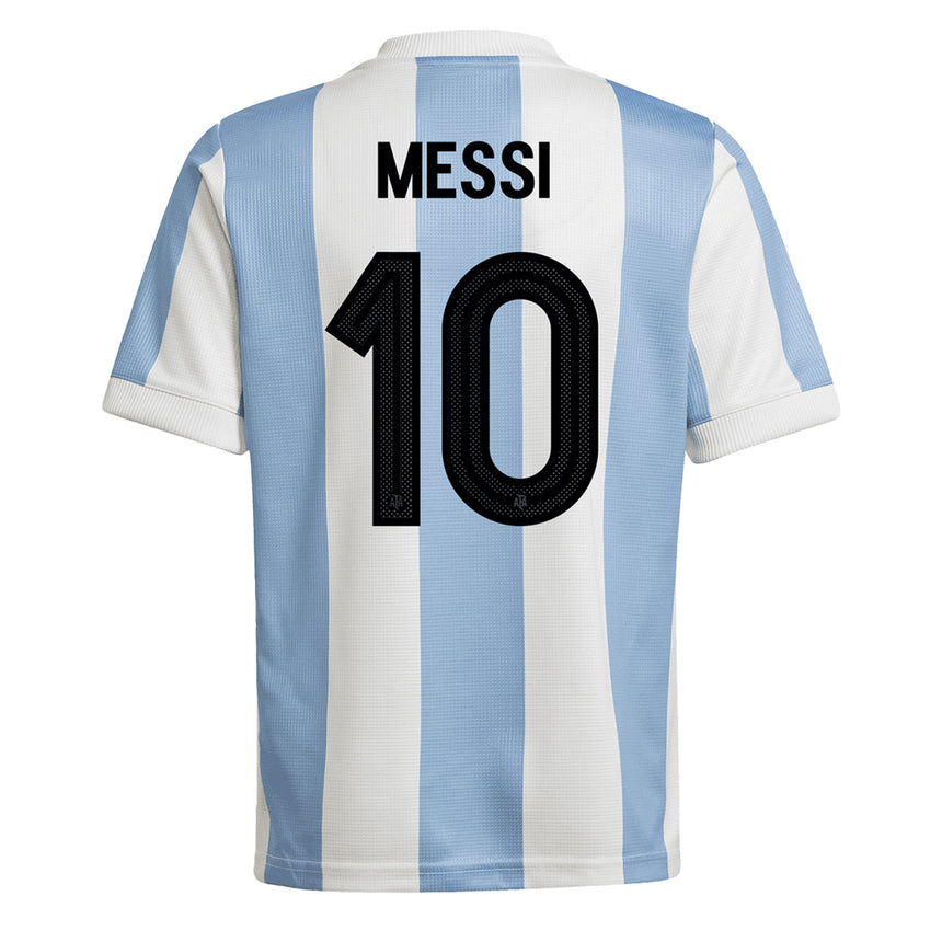 adidas Kids Argentina 50th Anniversary Jersey w/ Messi #10 Printing Back