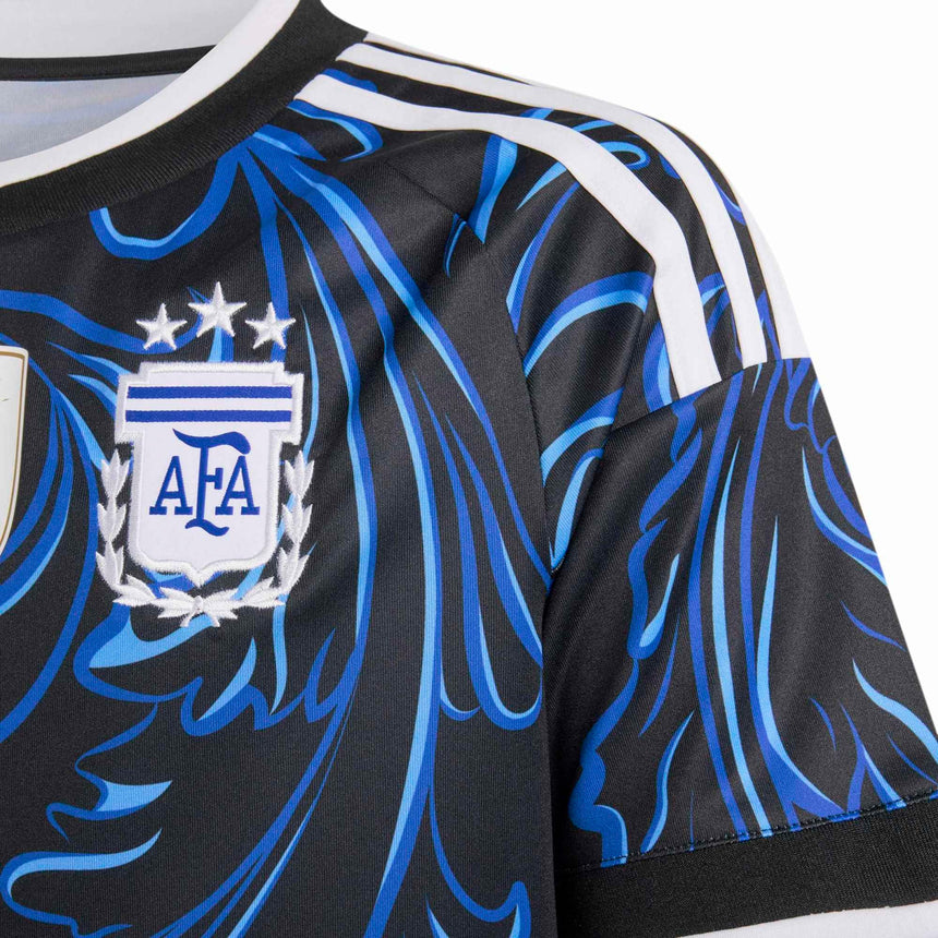 adidas Kids Argentina World Cup 2026 Away Jersey w/ Messi #10 Printing Crest
