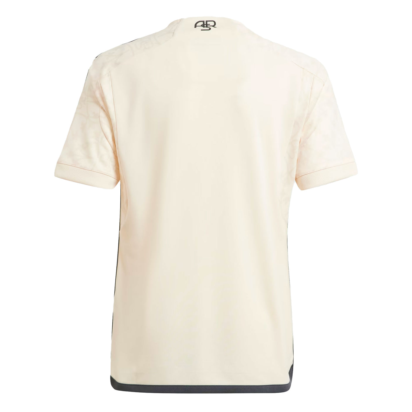 adidas Kids AS Roma 2023/24 Away Jersey Ecru Tint Back