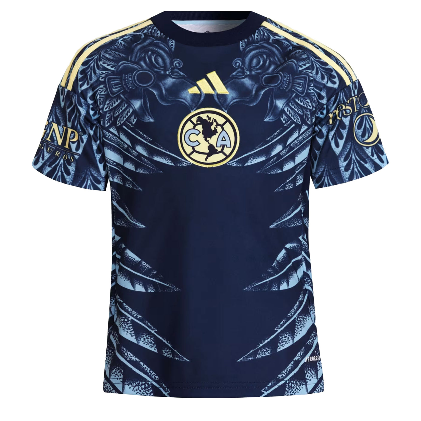 adidas Kids Club America 2025/26 Away Jersey Team Navy Blue Front