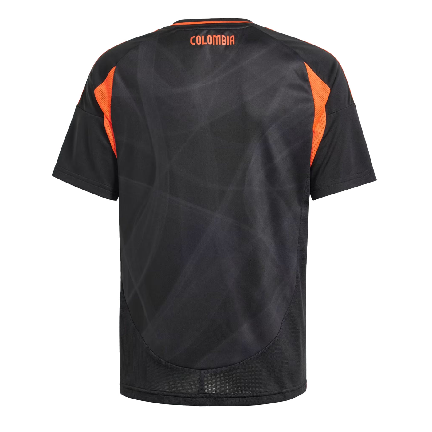 adidas Kids Colombia 2024/25 Away Jersey Black/Orange Crest