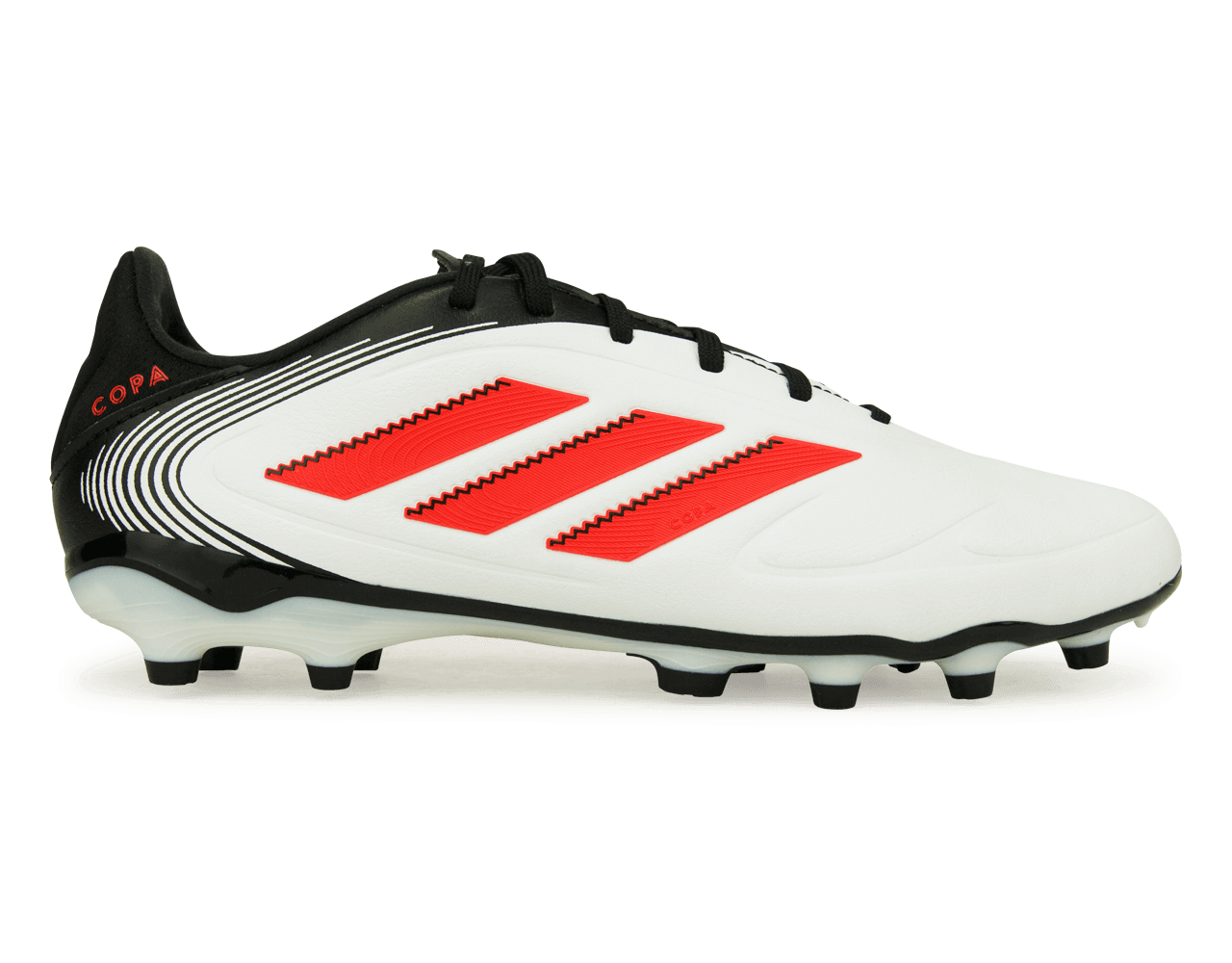 adidas Kids Copa Pure III League FG/MG White/Red/Black Side