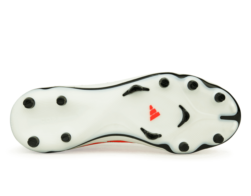adidas Kids Copa Pure III League FG/MG White/Red/Black Sole