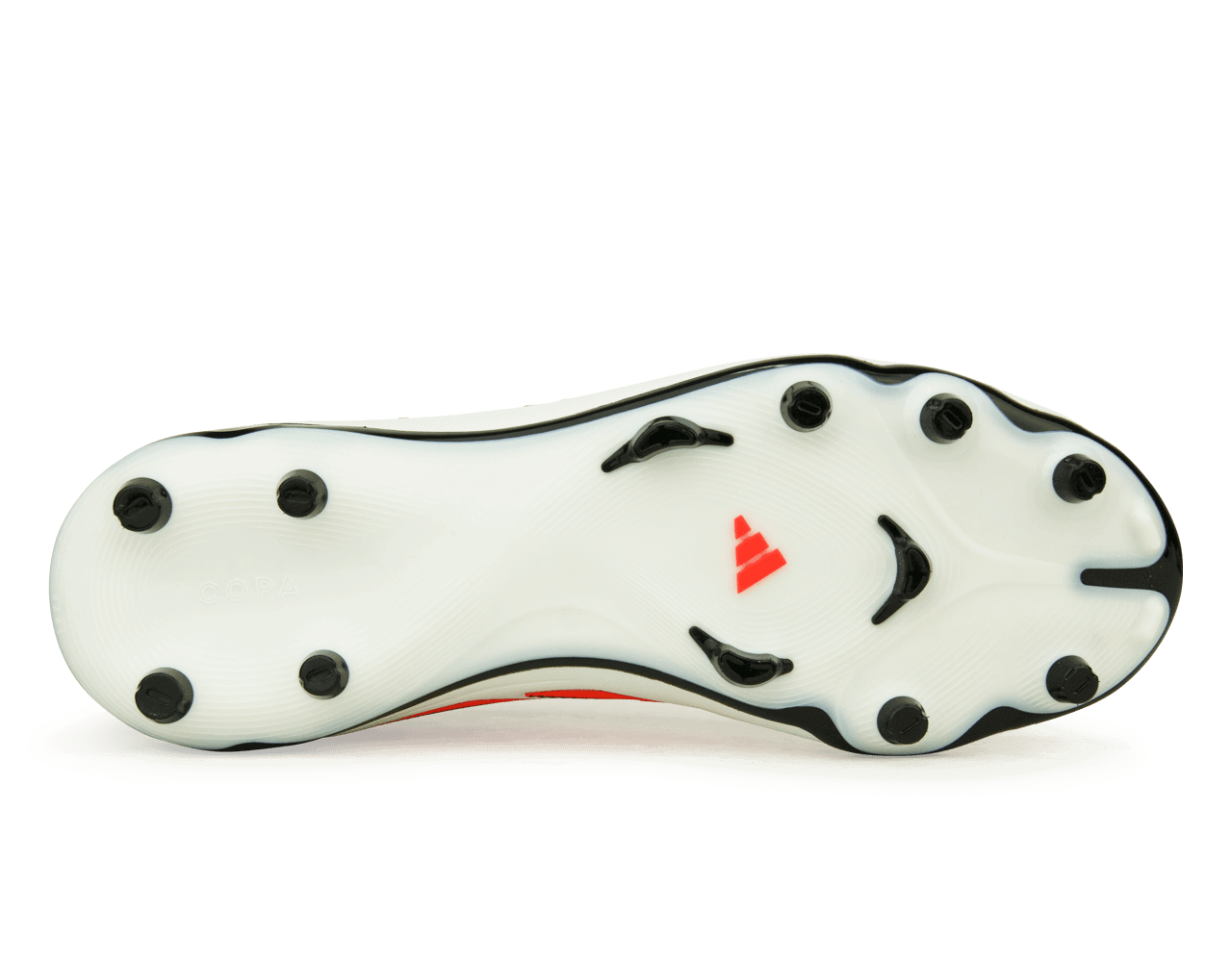 adidas Kids Copa Pure III League FG/MG White/Red/Black Sole