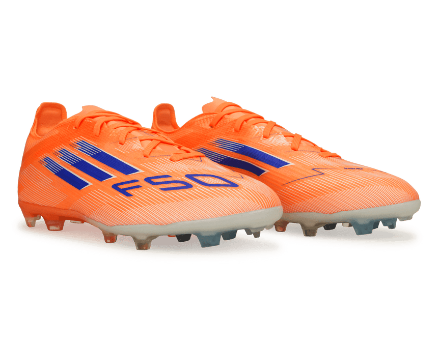 adidas Kids F50 Elite FG Orange/Lucid Blue Together