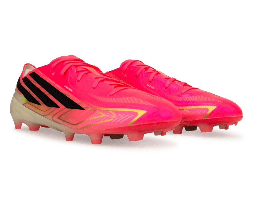 adidas Kids F50 Hyperfast Elite FG Soccer Cleats Solar Red/Black Together