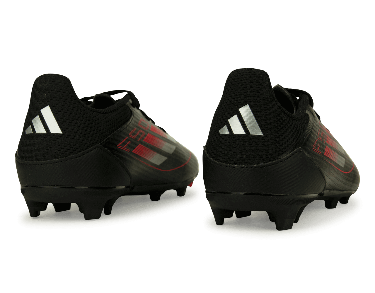 adidas Kids F50 League FG/MG Black/Metallic/Red Rear