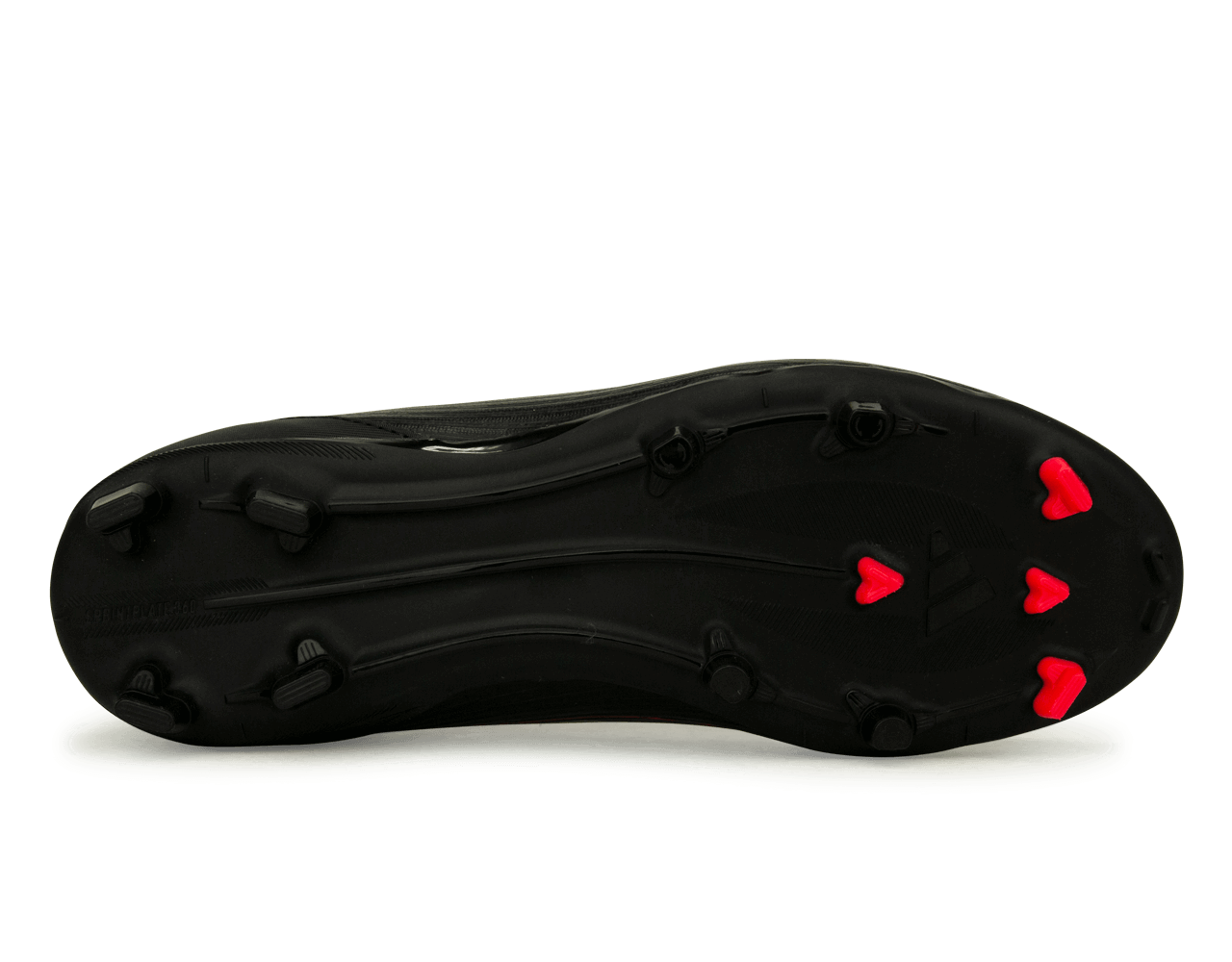 adidas Kids F50 League FG/MG Black/Metallic/Red Sole