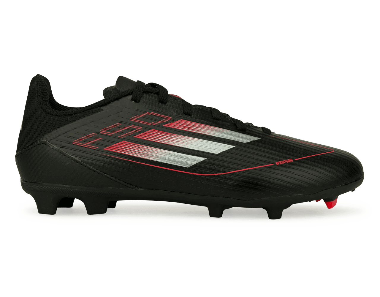 adidas Kids F50 League FG/MG Black/Metallic/Red